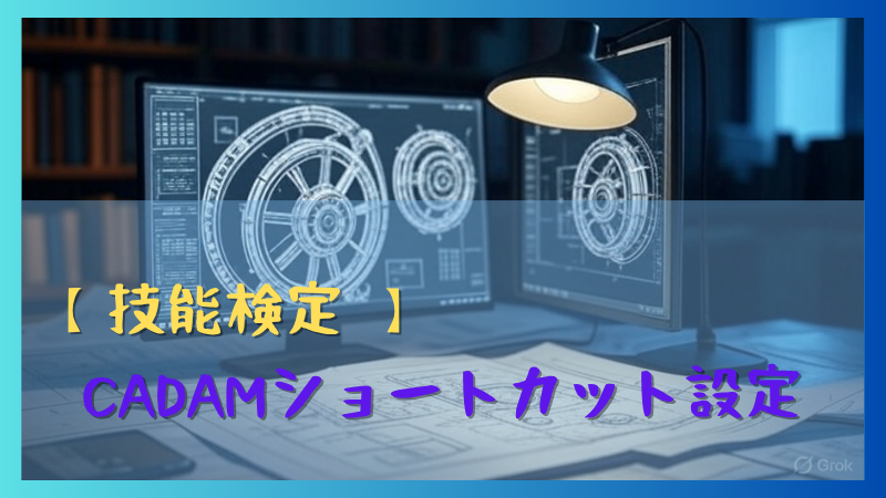 【技能検定】ショートカット設定